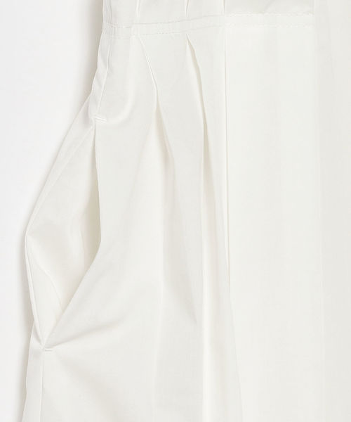 Ray BEAMS（レイビームス）の「Ray BEAMS / プリーツ キリカエ ハーフスリーブ ワンピース（ワンピース・レディース・ホワイト/ベージュ/ブラック・ONE SIZE）」の12枚目の写真