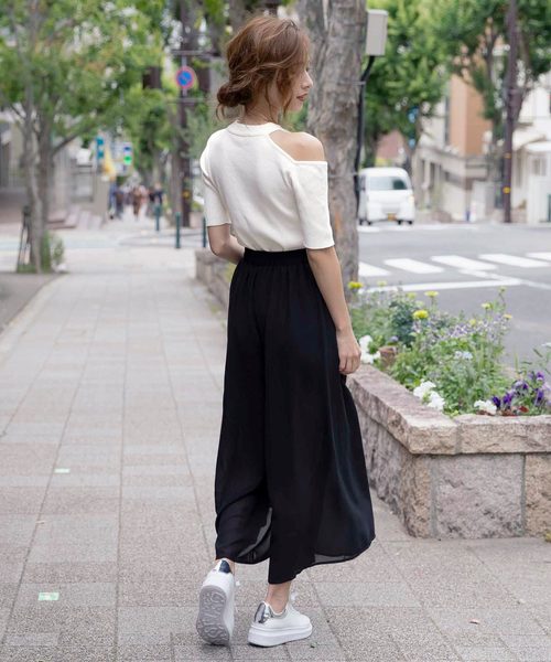 アンテプリマ＊さらさらツヤ感コットンレーヨン ゆるいサマーリブニット＊朱赤 1364-be.jpg?fitin=720:720