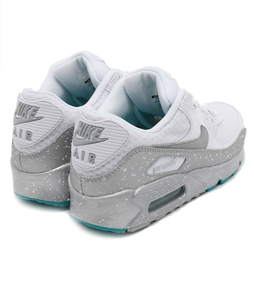 NIKE（ナイキ）の「ナイキ ウィメンズ エアマックス NIKE WMNS AIR MAX 90 325213-125（スニーカー・メンズ・シルバー・24cm/23cm/23.5cm/24.5cm/27.5cm/28cm/28.5cm）」の4枚目の写真