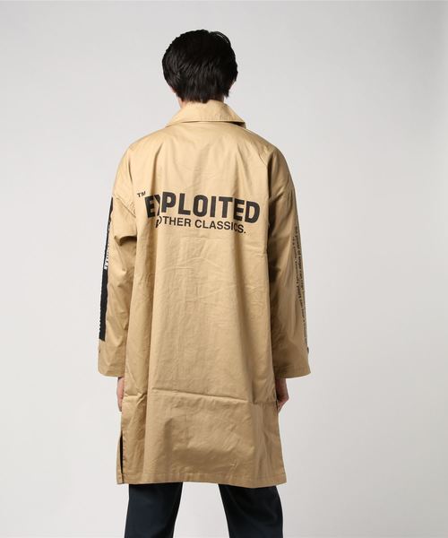 SUGGESTION（サジェッション）の「【SUGGESTION】デコレーションオーバーコート（カバーオール・メンズ・ブラック/ベージュ・FREE）」の4枚目の写真