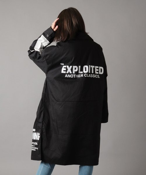 SUGGESTION（サジェッション）の「【SUGGESTION】デコレーションオーバーコート（カバーオール・メンズ・ブラック/ベージュ・FREE）」の8枚目の写真