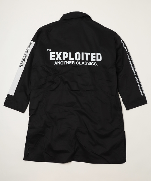 SUGGESTION（サジェッション）の「【SUGGESTION】デコレーションオーバーコート（カバーオール・メンズ・ブラック/ベージュ・FREE）」の13枚目の写真