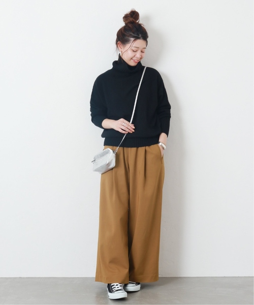 ジャーナルスタンダード　ピンタックギャザーパンツ 追加》トロギャザータックパンツ（スラックス）｜JOURNAL