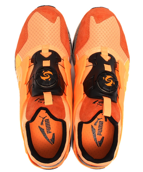 PUMA（プーマ）の「DISC BLAZE MESH EVOLUTION（スニーカー・メンズ・オレンジ/イエロー・28.5cm/25.5cm/24.5cm/27cm/25cm/27.5cm/23.5cm/26.5cm/23cm/29cm/26cm/28cm/24cm）」の6枚目の写真