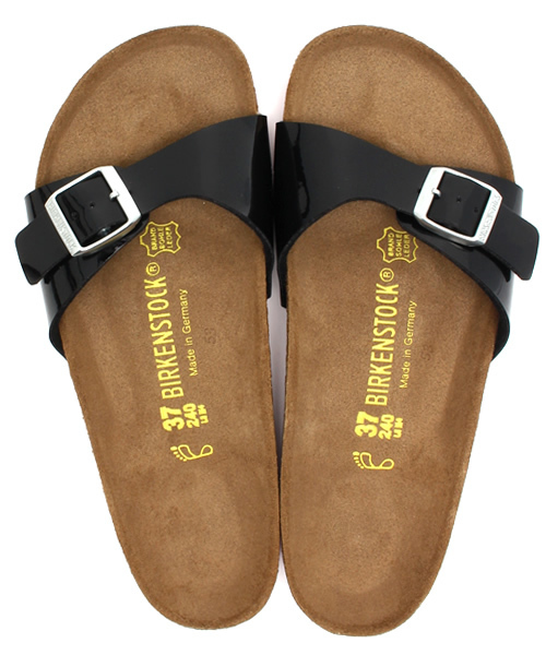 BIRKENSTOCK(ビルケンシュトック)の「【2014春夏スペシャルサンダル・カラーソールシリーズ】MADRID/マドリッド パテントブラック(WOMEN)(サンダル・レディース・ブラック×レッド・35/38/36/39/37)」の11枚目の写真