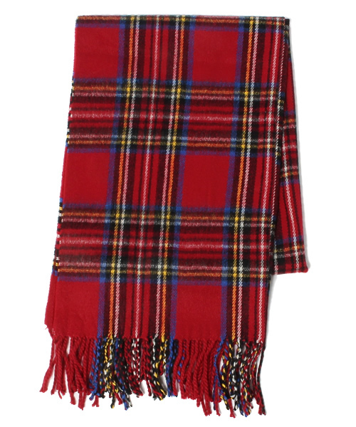 WEGO（ウィゴー）の「WEGO/チェックストール（ストール/ショール・レディース・グレー/ベージュ/グリーン/ネイビー/ピンク/レッド・FREE）」の17枚目の写真