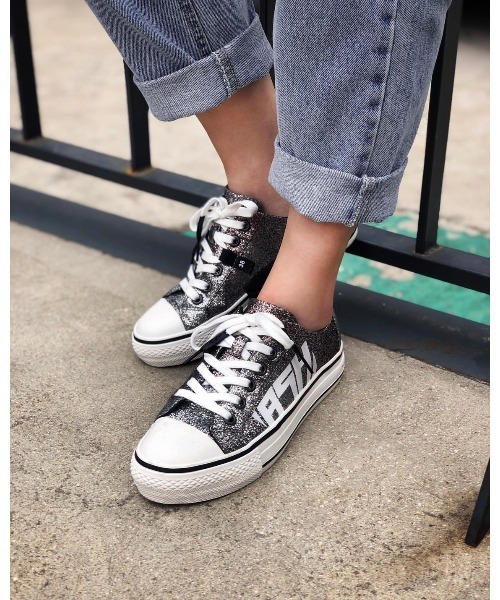 ASH(アッシュ)の「【VANDA】BL/SV グリッタースニーカー(スニーカー・レディース・ブラック×シルバー・40/38/39/35/36/37)」の7枚目の写真