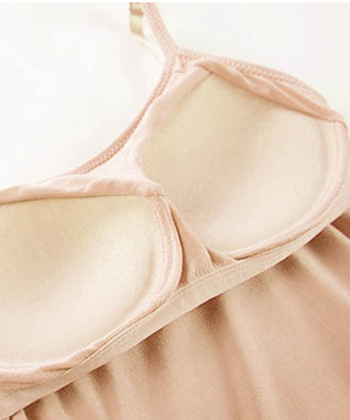 Lace Ladies（レースレディース）の「ノンワイヤーカップ付きキャミソール タンクトップ ブラトップ（キャミソール・レディース・ホワイト/ブラック/ベージュ・S/M/XL/L）」の20枚目の写真