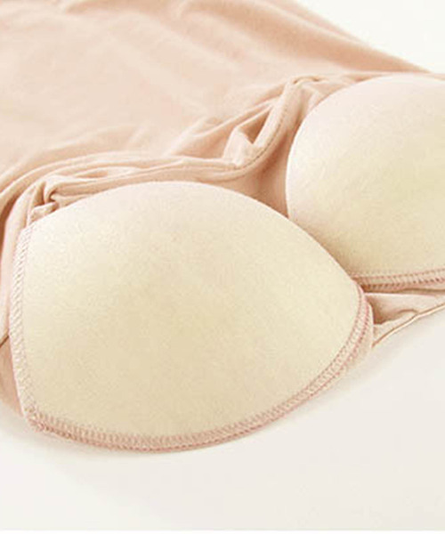 Lace Ladies（レースレディース）の「ノンワイヤーカップ付きキャミソール タンクトップ ブラトップ（キャミソール・レディース・ホワイト/ブラック/ベージュ・S/M/XL/L）」の21枚目の写真