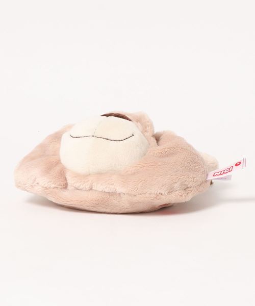 nici（ニキ）の「NICI/フィギュアフェイスポーチ ベア 巾着袋 もこもこ（ポーチ・レディース・ブラウン・ONE SIZE）」の3枚目の写真