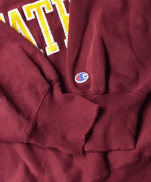 Champion（チャンピオン）の「【ヴィンテージ古着】90's Champion "ARIZONA STATE" リバースウィーヴ カレッジ スウェット（スウェット・メンズ・バーガンディー・X-LARGE）」の4枚目の写真
