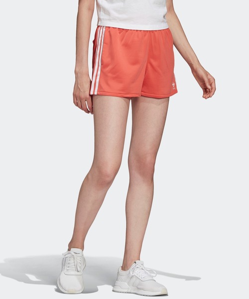 adidas sporty & rich 赤 ストライプ ショートパンツ adidas x Sporty & Rich Track Short Sports Red/White - SS24 - US