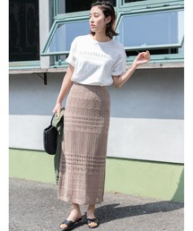 fifth | クロシェレースロングスカート(スカート)