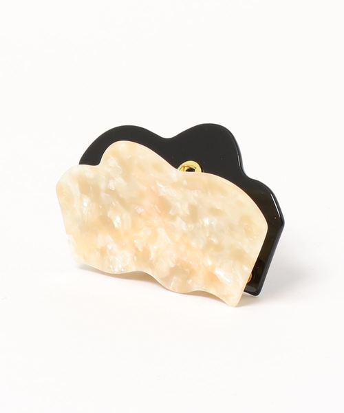 Casselini（キャセリーニ）の「Casselini（キャセリーニ）アクリルスタッズヘアクリップ（バレッタ/ヘアクリップ・レディース・アイボリー/ミント/ブラック・FREE）」の4枚目の写真