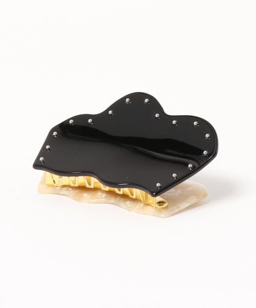 Casselini（キャセリーニ）の「Casselini（キャセリーニ）アクリルスタッズヘアクリップ（バレッタ/ヘアクリップ・レディース・アイボリー/ミント/ブラック・FREE）」の5枚目の写真