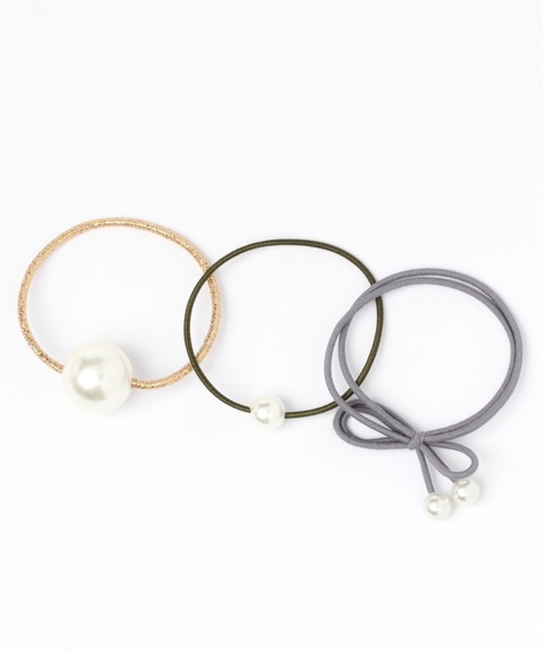 GLOBAL WORK（グローバルワーク）の「SETヘアゴム/892370（ヘアゴム・レディース・ベージュ/ブラウン/ライトグリーン/グリーン系その他3/グリーン/ダークブラウン/ライトグレー/グリーン系その他/ブラウン系その他6/ライトイエロー/ベージュ系その他3・FREE）」の11枚目の写真