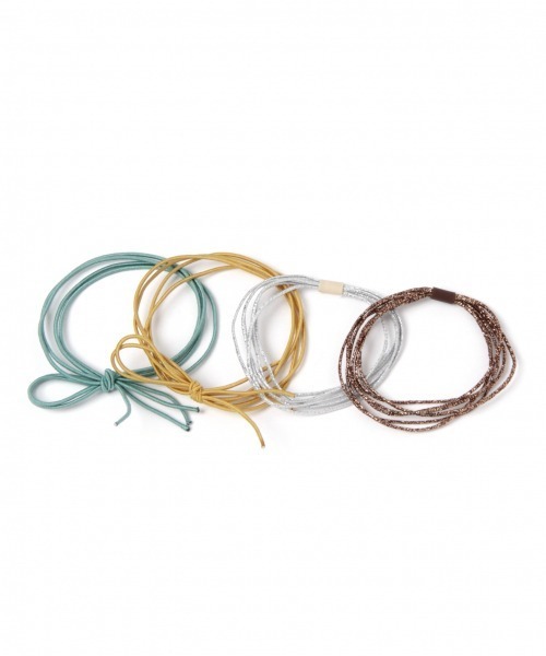 GLOBAL WORK（グローバルワーク）の「SETヘアゴム/892370（ヘアゴム・レディース・ベージュ/ブラウン/ライトグリーン/グリーン系その他3/グリーン/ダークブラウン/ライトグレー/グリーン系その他/ブラウン系その他6/ライトイエロー/ベージュ系その他3・FREE）」の10枚目の写真