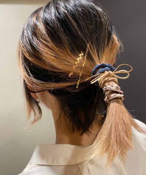 GLOBAL WORK（グローバルワーク）の「SETヘアゴム/892370（ヘアゴム・レディース・ベージュ/ブラウン/ライトグリーン/グリーン系その他3/グリーン/ダークブラウン/ライトグレー/グリーン系その他/ブラウン系その他6/ライトイエロー/ベージュ系その他3・FREE）」の16枚目の写真