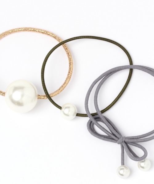 GLOBAL WORK（グローバルワーク）の「SETヘアゴム/892370（ヘアゴム・レディース・ベージュ/ブラウン/ライトグリーン/グリーン系その他3/グリーン/ダークブラウン/ライトグレー/グリーン系その他/ブラウン系その他6/ライトイエロー/ベージュ系その他3・FREE）」の18枚目の写真