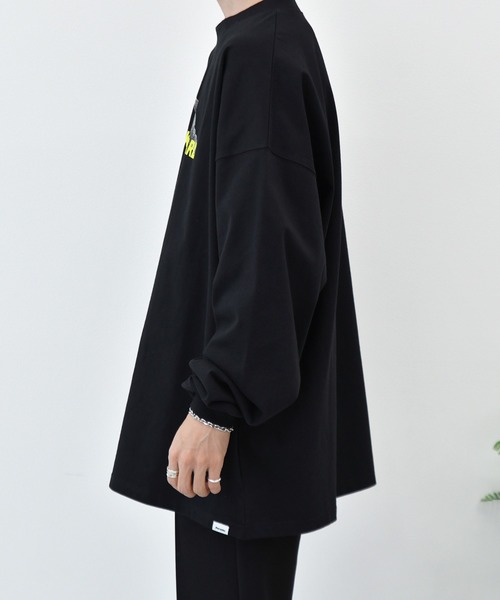 Perushu（ペルーシュ）の「OPEN限定　スケボープリントロンT×トートバッグセット（Tシャツ/カットソー・メンズ・ホワイト/ブラック/ライトグリーン・SMALL/MEDIUM/LARGE）」の16枚目の写真