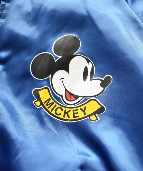 非売品　ディズニー　ミッキー　ヴィンテージ　スタジャン　BB on FLET'S ディズニー ミッキーマウス クラブリーダー スタジャン L アパレル