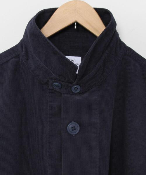 coen（コーエン）の「テキサスコットンコーデュロイCPOシャツ（ミリタリージャケット・メンズ・ブラウン/ネイビー・X-LARGE/LARGE/SMALL/MEDIUM）」の17枚目の写真