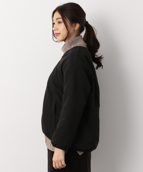 GLOBAL WORK(グローバルワーク)の「リバーシブルボアブルゾン/895355(ブルゾン・レディース・カーキ/ブラック・MEDIUM/LARGE)」の12枚目の写真