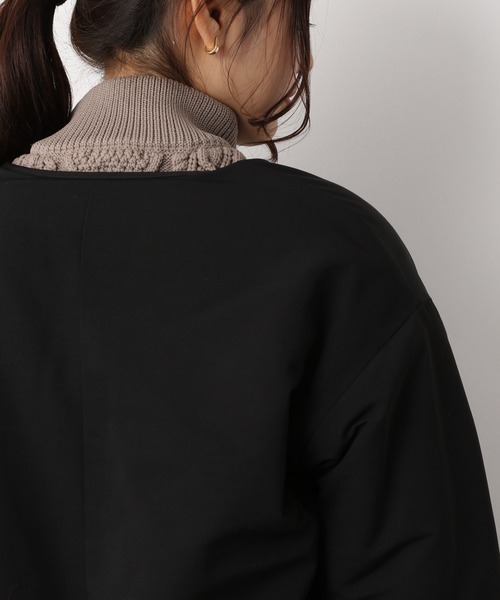 GLOBAL WORK(グローバルワーク)の「リバーシブルボアブルゾン/895355(ブルゾン・レディース・カーキ/ブラック・MEDIUM/LARGE)」の16枚目の写真