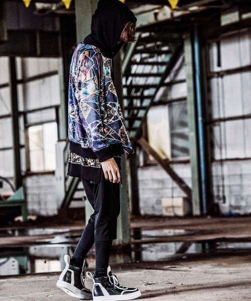 NO ID.(ノーアイディ)の「【NO ID.】Stretch Layered Sarrouel Cropped Pants / ストレッチ レイヤード サルエル クロップド パンツ(その他パンツ・メンズ・ブラック系その他/ブラック・1/3/2)」の22枚目の写真