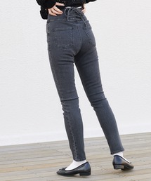 one after another NICE CLAUP | バックレースアップスキニーパンツ(デニムパンツ)