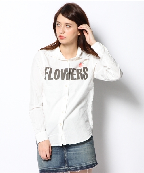レアHYSTERICS長袖レディースシャツ HYSTERIC QUEEN オーバーサイズTシャツ|HYSTERIC GLAMOUR WOMEN
