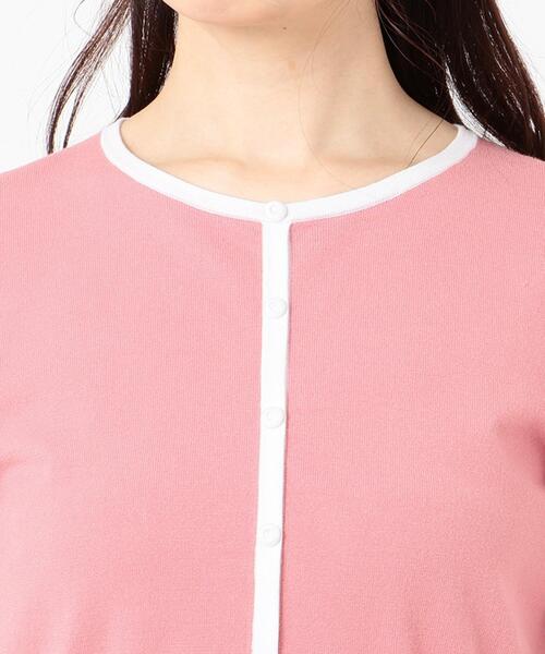 TOCCA(トッカ)の「【洗える!】ALSTROMERIA ニットドレス(ワンピース・レディース・ネイビー系1/ピンク系1・X-SMALL/MEDIUM)」の10枚目の写真