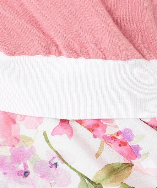 TOCCA(トッカ)の「【洗える!】ALSTROMERIA ニットドレス(ワンピース・レディース・ネイビー系1/ピンク系1・X-SMALL/MEDIUM)」の7枚目の写真