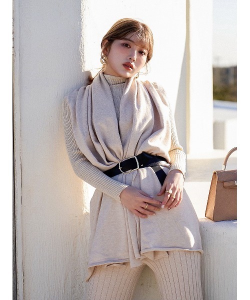 Darich(ダーリッチ)の「アクセントバックルベルト(ベルト・レディース・ブラック/ブラウン/アイボリー・FREE)」の11枚目の写真