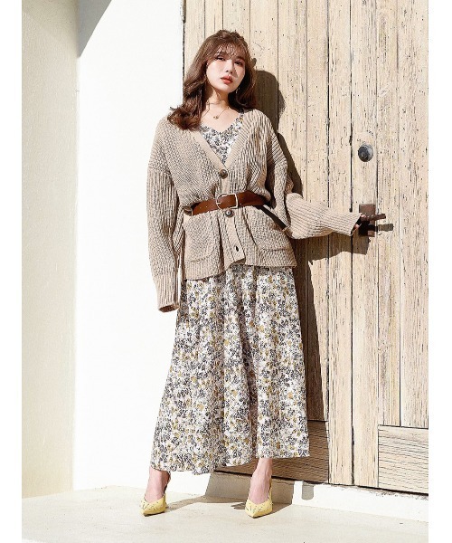 Darich(ダーリッチ)の「アクセントバックルベルト(ベルト・レディース・ブラック/ブラウン/アイボリー・FREE)」の9枚目の写真