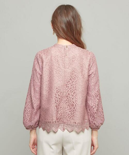 closet story（クローゼットストーリー）の「＜closet story＞ ラッセル キカLACE ブラウス（シャツ/ブラウス・レディース・ライトグレー/ネイビー/ライトピンク・FREE）」の14枚目の写真