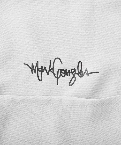 Mark Gonzales（マーク・ゴンザレス）の「Mark Gonzales/マークゴンザレス MONO-MART別注 ブライトポプリン オーバーサイズ クレリック 1/2 sleeve バンドカラーシャツ（シャツ/ブラウス・メンズ・ライトグレー/ブラック/ブラック系その他/グレー系その他/ベージュ系その他/ライラック/グレイッシュベージュ/グレイッシュブルー・M/L）」の15枚目の写真