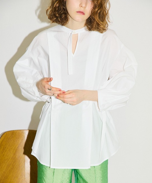 PUBLIC TOKYO（パブリックトウキョウ）の「ランタンスリーブブラウス