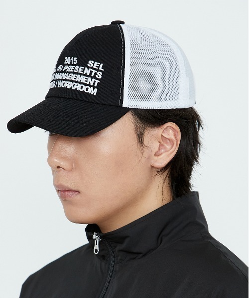 LMCの「【LMC】WORKROOM MESH BALL CAP / ワークルーム ロゴ メッシュ キャップ(キャップ・メンズ・オレンジ/ブラック・FREE)」の4枚目の写真