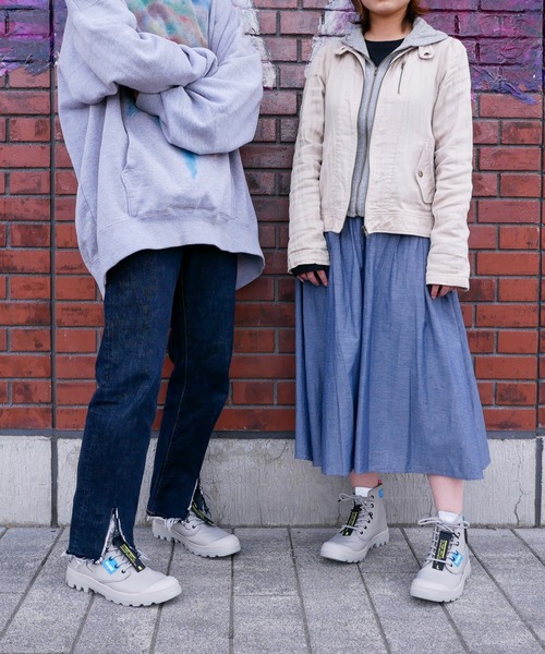 PALLADIUM(パラディウム)の「PALLADIUM/パラディウム PAMPA LITE OVB NEON/パンパ ライト オーバーラボ ネオン(スニーカー・メンズ・ホワイト/グレー/カーキ/ブラック・24cm/26cm/28cm/23.5cm/25.5cm/27.5cm/23cm/25cm/27cm/22.5cm/24.5cm/26.5cm)」の13枚目の写真