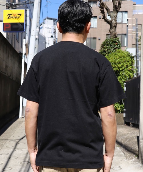 WILD THINGS（ワイルドシングス）の「WILDTHINGS/ワイルドシングス CITY HIKE ロゴプリント 半袖/Tシャツ（Tシャツ/カットソー・メンズ・ホワイト/ブラック/ネイビー/サンドベージュ・M/L/XL）」の11枚目の写真