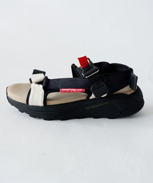 MANASTASH（マナスタッシュ）の「MANASTASH/マナスタッシュ　HEMP SP HIKE SANDAL ヘンプスペシャルハイクサンダル（サンダル・メンズ・ナチュラル/カーキ/ブラック・40/41/42/43）」の8枚目の写真