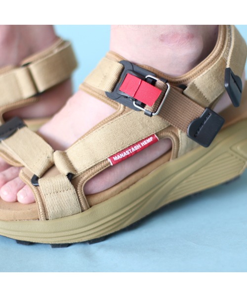 MANASTASH（マナスタッシュ）の「MANASTASH/マナスタッシュ　HEMP SP HIKE SANDAL ヘンプスペシャルハイクサンダル（サンダル・メンズ・ナチュラル/カーキ/ブラック・40/41/42/43）」の16枚目の写真