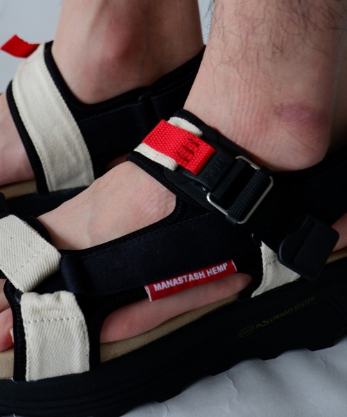 MANASTASH（マナスタッシュ）の「MANASTASH/マナスタッシュ　HEMP SP HIKE SANDAL ヘンプスペシャルハイクサンダル（サンダル・メンズ・ナチュラル/カーキ/ブラック・40/41/42/43）」の21枚目の写真