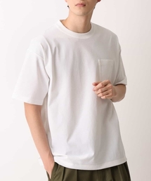 a.v.v | 【抗菌防臭/接触冷感/速乾】ドローコードツキワイドシルエットカットソー[WEB限定サイズ](Tシャツ/カットソー)