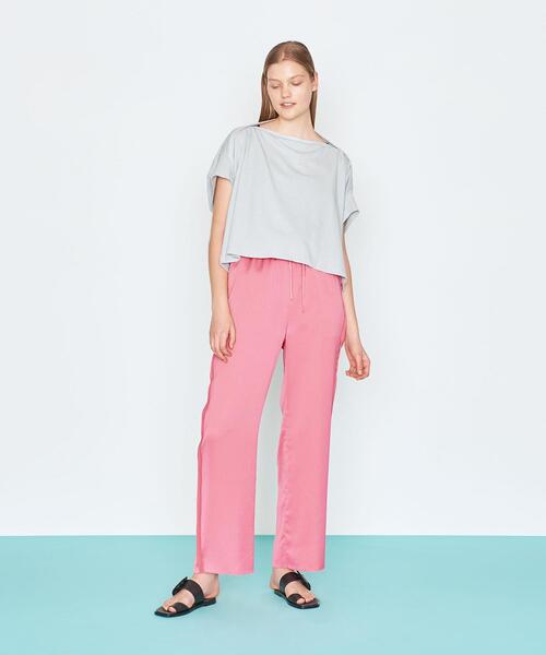 AEWEN MATOPH（イウエン マトフ）の「＜AEWEN MATOPH（イウエン マトフ）＞サテン イージーパンツ◆（その他パンツ・レディース・オリーブ/ピンク/ナチュラル/ベージュ・38/36）」の4枚目の写真