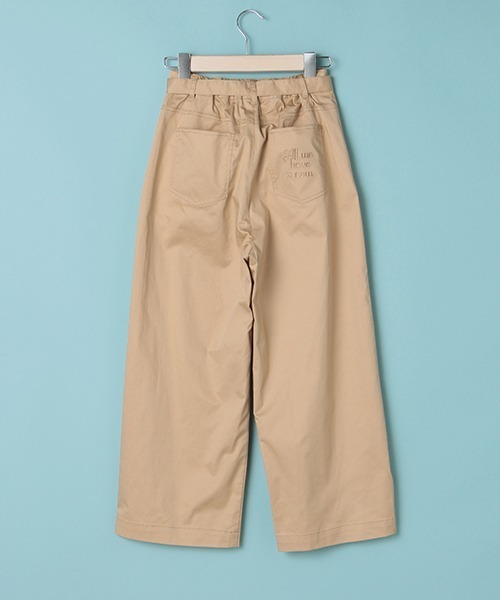 Lindsay（リンジィ）の「細めワイドパンツ（その他パンツ・キッズ・ベージュ/エメラルド/ブラウン・150cm/160cm/140cm）」の8枚目の写真