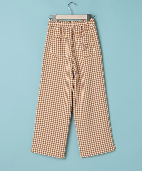 Lindsay（リンジィ）の「細めワイドパンツ（その他パンツ・キッズ・ベージュ/エメラルド/ブラウン・150cm/160cm/140cm）」の10枚目の写真