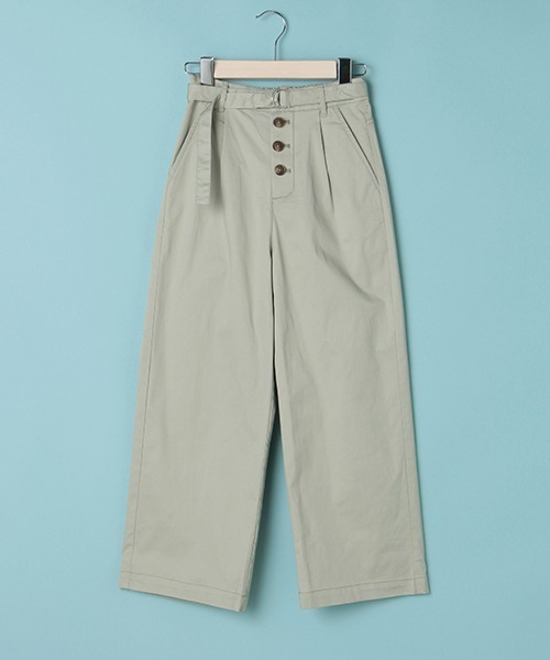 Lindsay（リンジィ）の「細めワイドパンツ（その他パンツ・キッズ・ベージュ/エメラルド/ブラウン・150cm/160cm/140cm）」の15枚目の写真