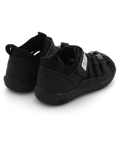 IFME（イフミー）の「IFME(イフミー)編み上げ水抜きユニサンダル(トドラー)（サンダル・キッズ・ブラック/グリーン/アイボリー/グレー/ピンク・16/18/20/19/17）」の7枚目の写真